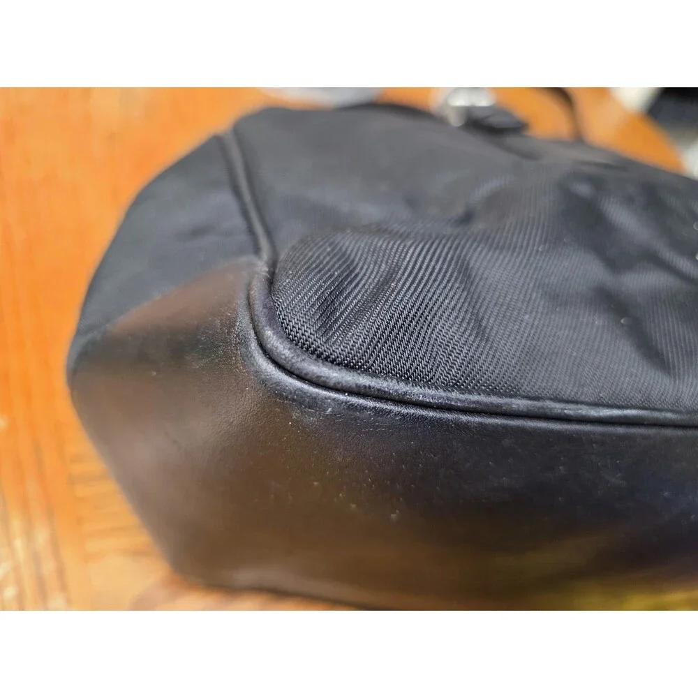 Coach Vintage Black Nylon & Leather Tote 7434 Mercer 2001 Bag Laptop